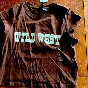 Jr girls shirt - brown